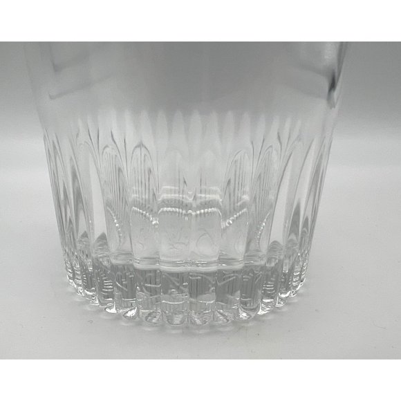 3 Crown Royal Lowball Whiskey Glasses All Different Clear Glass 3.5" Tall - Picture 6 of 10